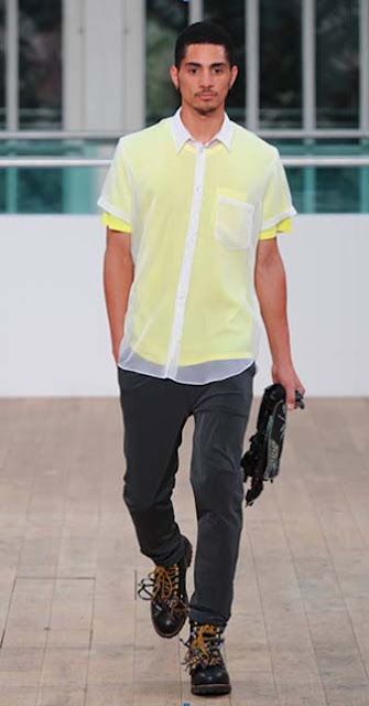 Roupa para deals festa neon masculino